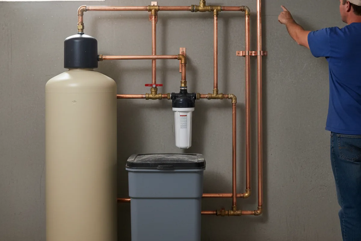 Whole-house water treatment system installed in Ava
